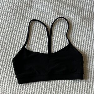 Lululemon Flow Y Bra Nulu Black